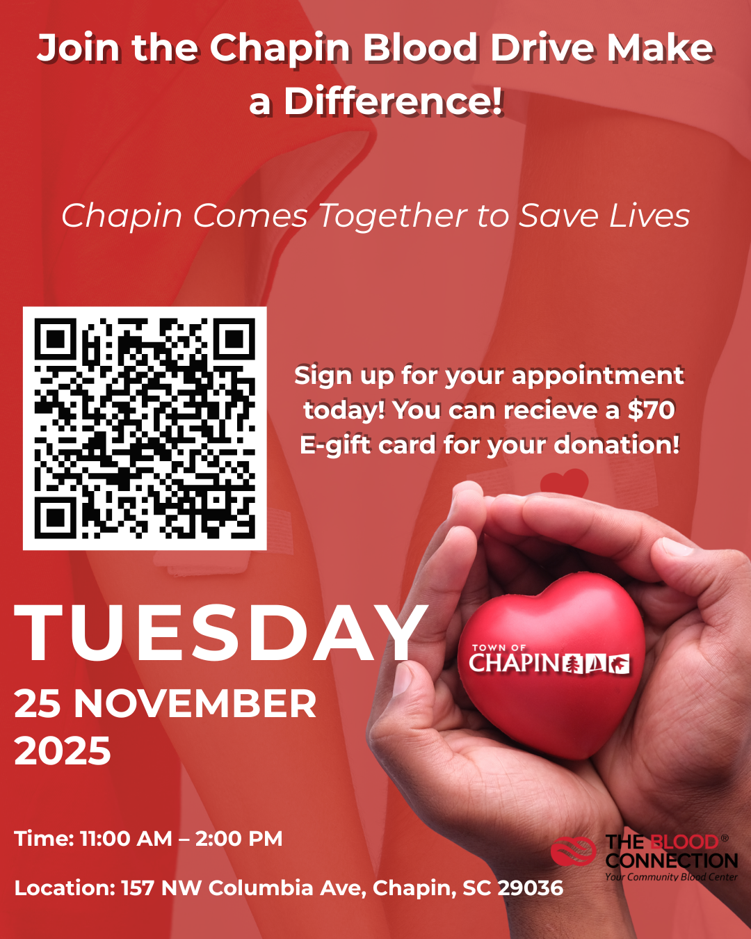Chapin Blood Drive - The Blood Connection 